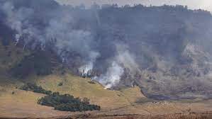 Upaya Pemadaman Kebakaran Taman Nasional Bromo Tengger Semeru
