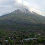 Erupsi Gunung Ile Lewotolok di Kabupaten Lembata,Nusa Tenggara Timur (NTT)