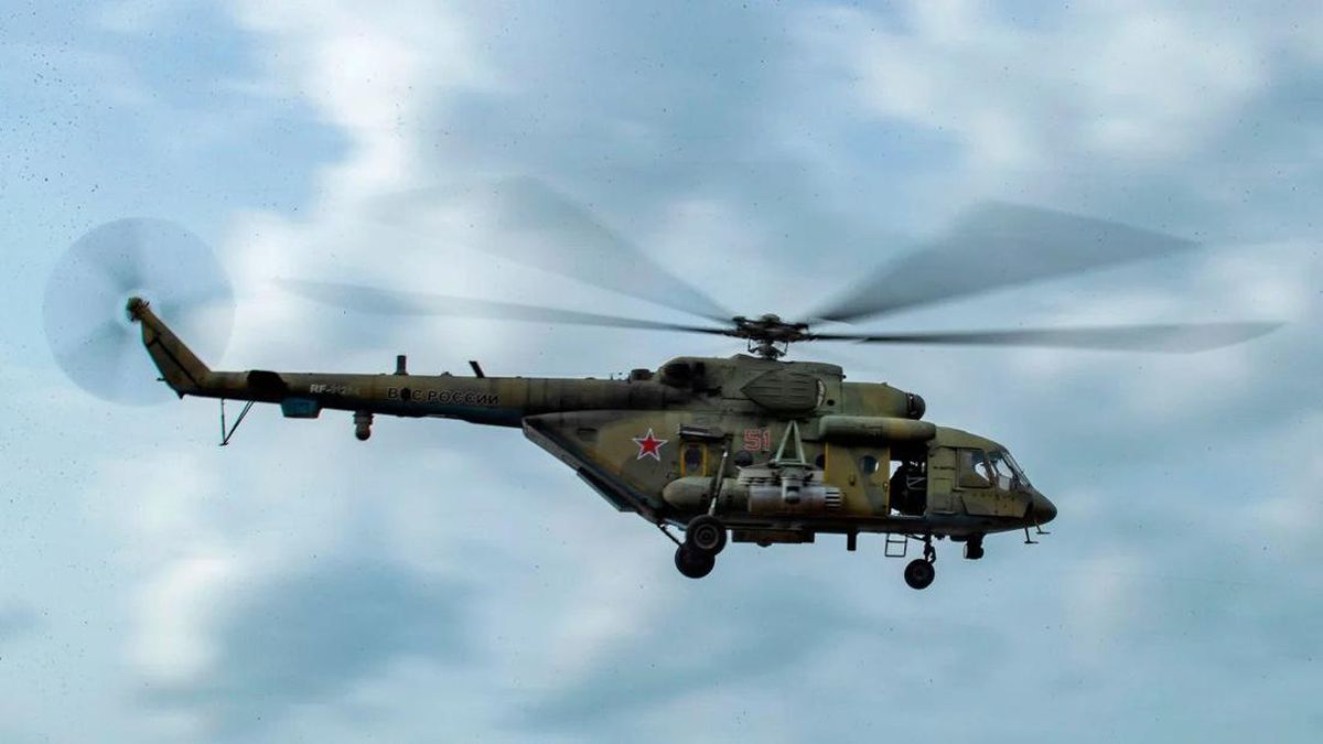 Pilot Rusia membelot ke Ukraina dengan helikopter militernya
