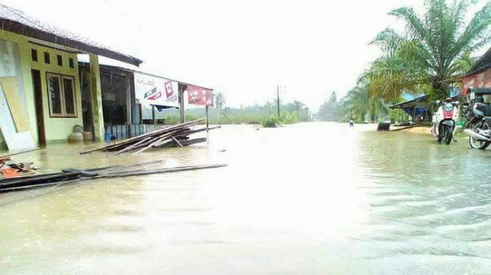 Banjir Tinggi Hantam Aceh Singkil, Warga Terpaksa Mengungsi