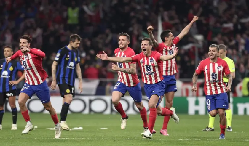 Atletico Madrid Lolos ke Perempat Final Liga Champions Setelah Drama Adu Penalti